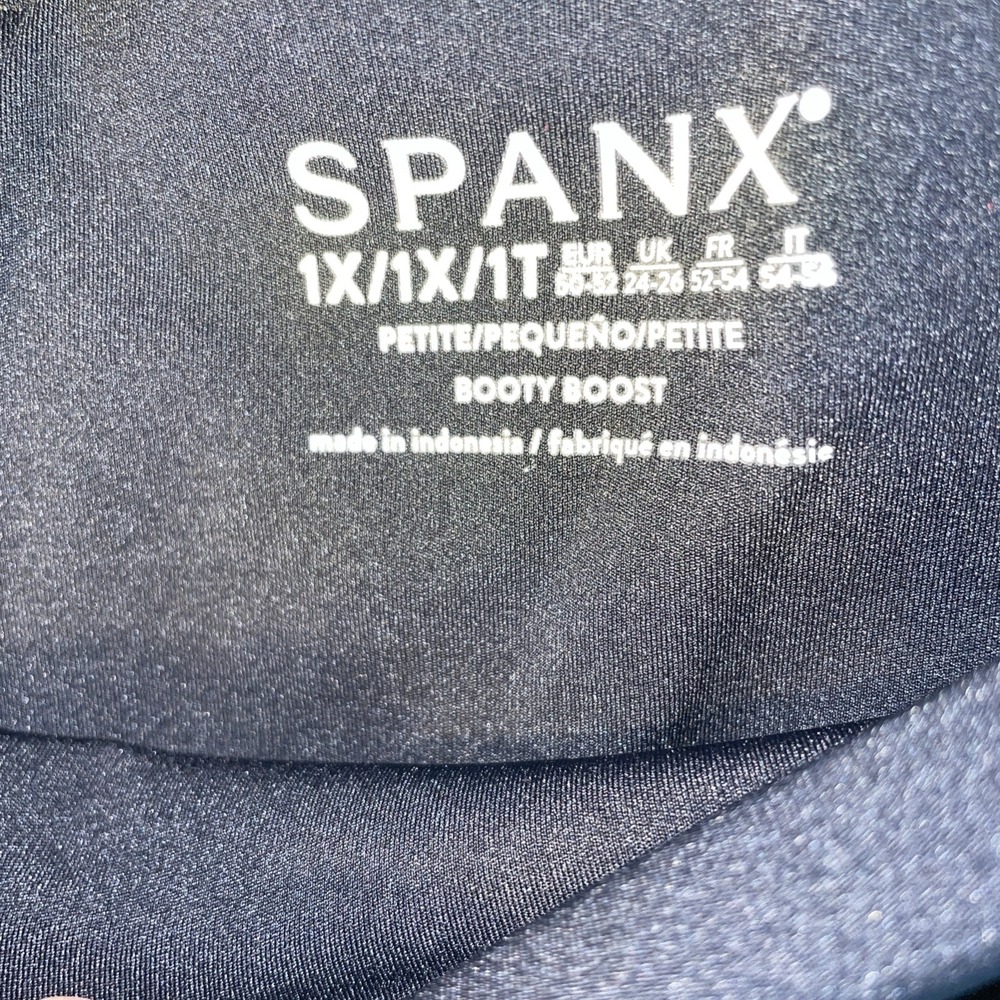 SPANX Shape Booty Boost Active Flare Pants Women's 1X Petite 50432R - Picture 3 of 5